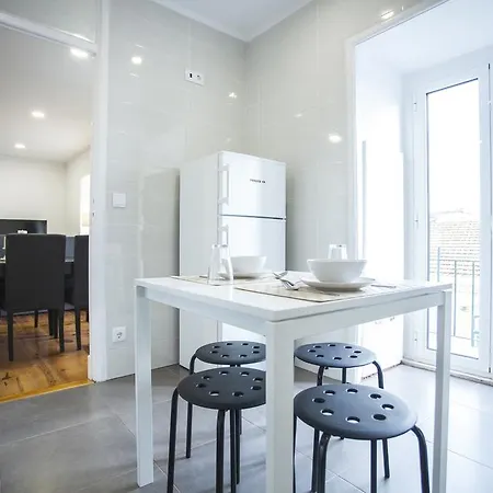 Апартаменты Breathtaking River View In Alfama Лиссабон